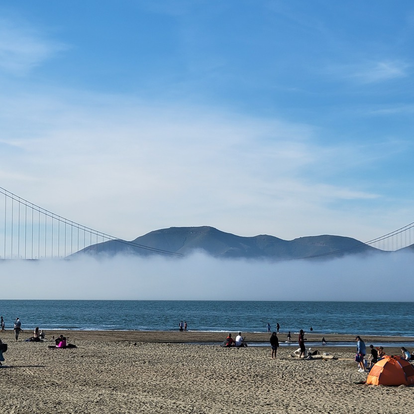 Golden Gate Bridge Length: 2 miles